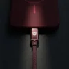 Forever Vibe USB-C – USB-C kábel 1 m 60 W bordový thumbnail