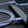 Forever Vibe USB-C – USB-C kábel 1 m 60 W svetlomodrý thumbnail