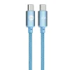 Forever Vibe USB-C – USB-C kábel 1 m 60 W svetlomodrý thumbnail