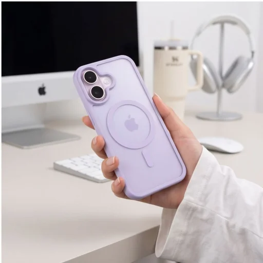 iPhone 17 matné levanduľové puzdro Tech-Protect BasicMag MagSafe - 8
