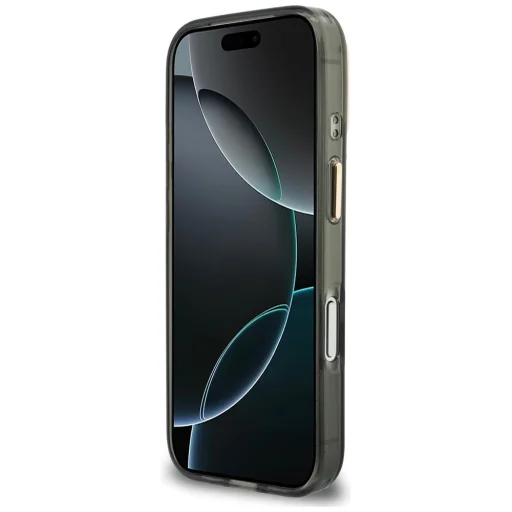 iPhone 18 Pro / iPhone 17 Pro čierne puzdro Guess HC IML 4G Script Metal - 5