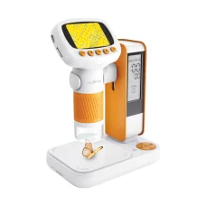 Maxlife MXDM-200 digitálny mikroskop so stojanom, oranžový, pre deti