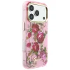 Apple iPhone 18 Pro / iPhone 17 Pro ružový pevný kryt Guess IML Glitter Blossom Roses thumbnail