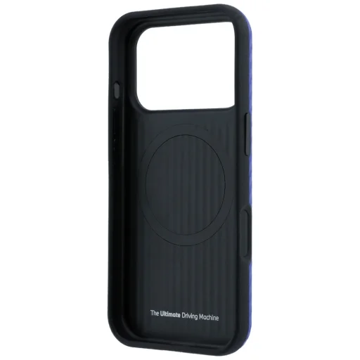 Apple iPhone 18 Pro / 17 Pro modrý kryt BMW M Carbon Printed Ring MagSafe - 7