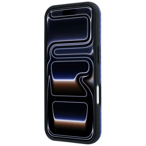 Apple iPhone 18 Pro / 17 Pro modrý kryt BMW M Carbon Printed Ring MagSafe - 5