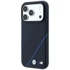 Apple iPhone 18 Pro / 17 Pro námornícka modrá BMW M Tire Track Blue Line MagSafe puzdro thumbnail