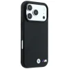 iPhone 18 Pro / 17 Pro čierne BMW M flipové puzdro so vzorom stopy pneumatiky a kovovým logom, MagSafe thumbnail