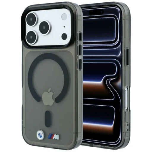 iPhone 18 Pro / 17 Pro čierne BMW M IML MagSafe puzdro - 1