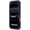 Apple iPhone 18 Pro / 17 Pro tmavomodré flipové puzdro BMW M Kvadrille Kevlar s kovovým logom MagSafe thumbnail