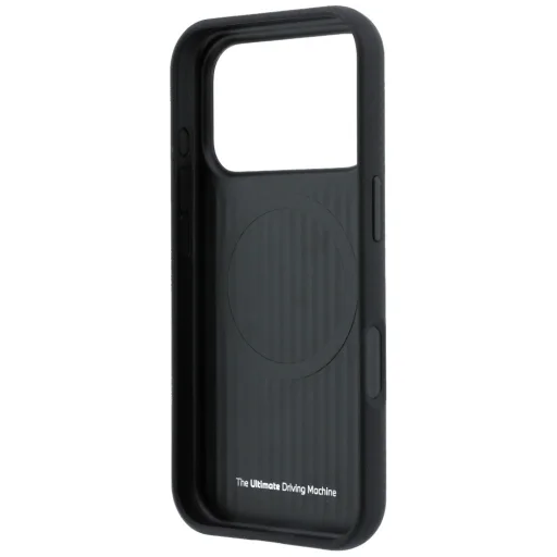 iPhone 18 Pro Max čierny BMW M Quadrille Kevlar Tricolor & Metal Logo MagSafe ochranný kryt - 7