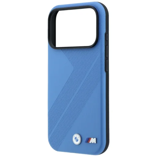 Modrý MagSafe kryt BMW M Tire Track s kovovým logom pre iPhone 18 Pro / 17 Pro - 6