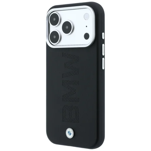  iPhone 18 Pro Max / 17 Pro Max fekete BMW Sign Centered Deboss MagSafe tok - 2