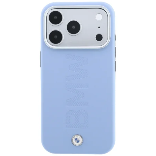 Apple iPhone 18 Pro / 17 Pro modrý BMW Sign Centered Deboss MagSafe kryt - 3