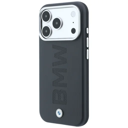 BMW iPhone 18 Pro / 17 Pro sivé puzdro Sign Centered Deboss MagSafe - 2