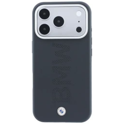 BMW iPhone 18 Pro / 17 Pro sivé puzdro Sign Centered Deboss MagSafe - 3
