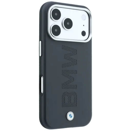 BMW iPhone 18 Pro / 17 Pro sivé puzdro Sign Centered Deboss MagSafe - 4