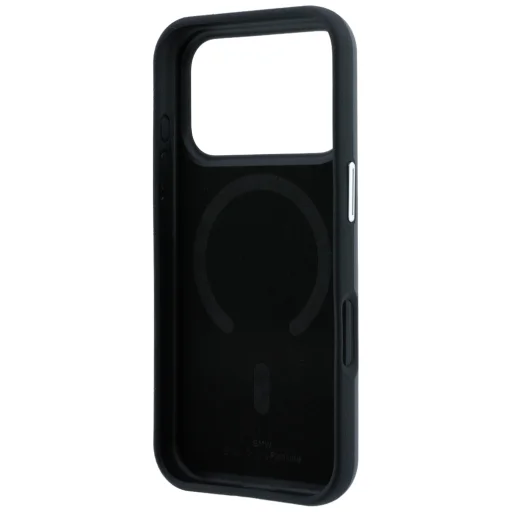 iPhone 18 Pro Max / 17 Pro Max sivé BMW Sign Inclined Deboss Letters MagSafe puzdro - 7