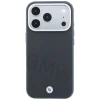 iPhone 18 Pro Max / 17 Pro Max sivé BMW Sign Inclined Deboss Letters MagSafe puzdro thumbnail