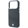 iPhone 18 Pro Max / 17 Pro Max sivé BMW Sign Inclined Deboss Letters MagSafe puzdro thumbnail