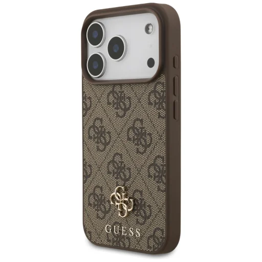 iPhone 18 Pro / 17 Pro hnedé puzdro Guess 4G Small Classic Logo MagSafe - 2