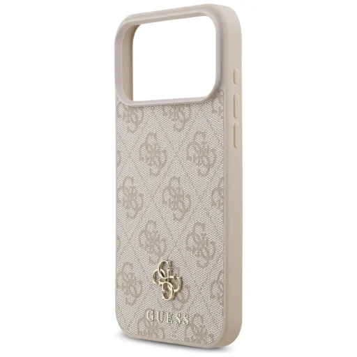 iPhone 18 Pro Max / 17 Pro Max ružový Guess 4G Small Classic Logo MagSafe kryt - 6