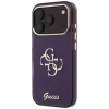 iPhone 18 Pro / 17 Pro burgundské puzdro Guess IML 4G Script Metal thumbnail