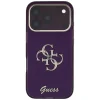 iPhone 18 Pro / 17 Pro burgundské puzdro Guess IML 4G Script Metal thumbnail