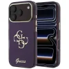 iPhone 18 Pro / 17 Pro burgundské puzdro Guess IML 4G Script Metal thumbnail