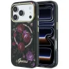 iPhone 18 Pro / 17 Pro čierne puzdro Guess IML Glitter Blossom Roses thumbnail