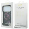 iPhone 18 Pro / 17 Pro čierne puzdro Guess IML Glitter Blossom Roses thumbnail
