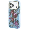 Apple iPhone 18 Pro / 17 Pro svetlomodré puzdro Guess IML Glitter Blossom Roses thumbnail