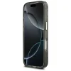 iPhone 18 Pro / 17 Pro čierne puzdro Guess IML Glitter Flowers Triangle MagSafe thumbnail
