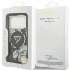 iPhone 18 Pro / 17 Pro čierne puzdro Guess IML Glitter Flowers Triangle MagSafe thumbnail