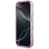 iPhone 18 Pro / 17 Pro fialové puzdro Guess IML Glitter Flowers Triangle MagSafe thumbnail