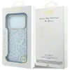 iPhone 18 Pro / 17 Pro modré puzdro Guess IML Leopard Glitter Triangle Logo MagSafe thumbnail