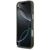 iPhone 18 Pro Max / 17 Pro Max čierny Guess IML Leopard Glitter Triangle Logo MagSafe kryt thumbnail