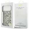 iPhone 18 Pro Max / 17 Pro Max čierny Guess IML Leopard Glitter Triangle Logo MagSafe kryt thumbnail