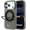 iPhone 18 Pro / 17 Pro čierne Guess IML Ring Stand 360 Script puzdro s kovovým logom MagSafe thumbnail