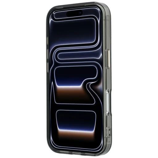 iPhone 18 Pro / 17 Pro čierne Guess IML Ring Stand 360 Script puzdro s kovovým logom MagSafe - 5
