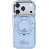 iPhone 18 Pro Max / 17 Pro Max svetlomodré puzdro Guess IML Ring Stand 360 Script Metal Logo MagSafe thumbnail