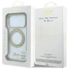 iPhone 18 Pro / 17 Pro priehľadný kryt Guess IML Ring Stand 360 Script Metal Logo MagSafe thumbnail