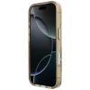  iPhone 18 Pro Max / iPhone 17 Pro Max arany Guess IML Zebra Glitter Triangle Logo MagSafe tok thumbnail