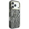  Apple iPhone 18 Pro Max / 17 Pro Max ezüst Guess IML Zebra Glitter Triangle Logo MagSafe keménytok thumbnail