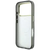  Apple iPhone 18 Pro Max / 17 Pro Max ezüst Guess IML Zebra Glitter Triangle Logo MagSafe keménytok thumbnail