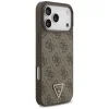  Apple iPhone 18 Pro Max / 17 Pro Max barna Guess Leather 4G Triangle Strass MagSafe bőrtok thumbnail