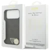  iPhone 18 Pro Max / 17 Pro Max fekete Guess Leather 4G Triangle Strass MagSafe tok thumbnail