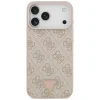  Apple iPhone 18 Pro Max / 17 Pro Max rózsaszín Guess Leather 4G Triangle Strass MagSafe tok thumbnail