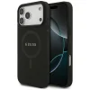  iPhone 18 Pro Max / 17 Pro Max fekete Guess Saffiano Classic Logo MagSafe tok thumbnail