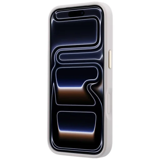  iPhone 18 Pro Max / 17 Pro Max rózsaszín Guess Stripe Peony 4G Logo MagSafe tok - 5