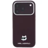 Apple iPhone 18 Pro / 17 Pro bordové puzdro Karl Lagerfeld Grained Choupette Head Metal MagSafe thumbnail